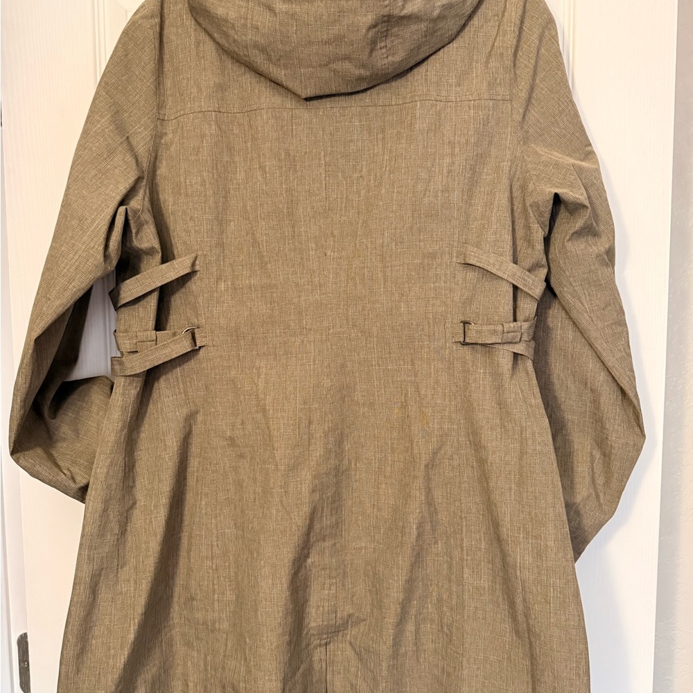 Athleta Taupe Utility Jacket with Hood - Picture 2 of 15